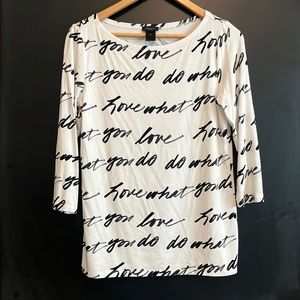 Ann Taylor Factory graphic tee